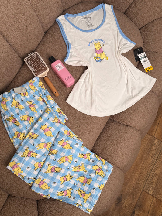 بيجامة صيفية كيوت بنقشة ميني