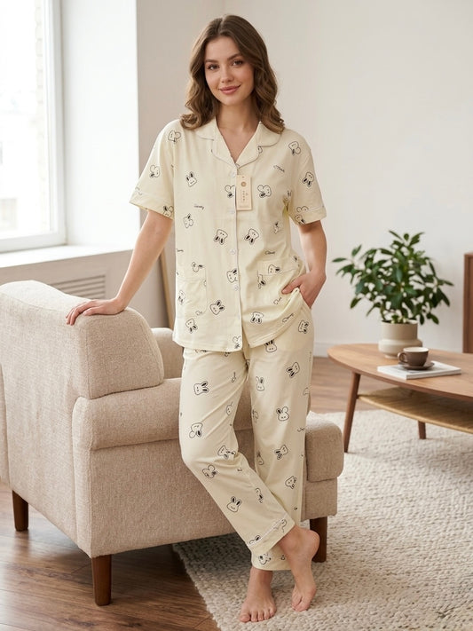 بيجامة رونق ❤️