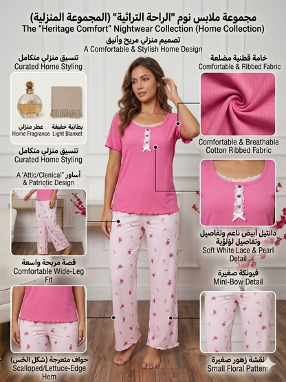 ✨ طقم "نسمة ورد" ✨