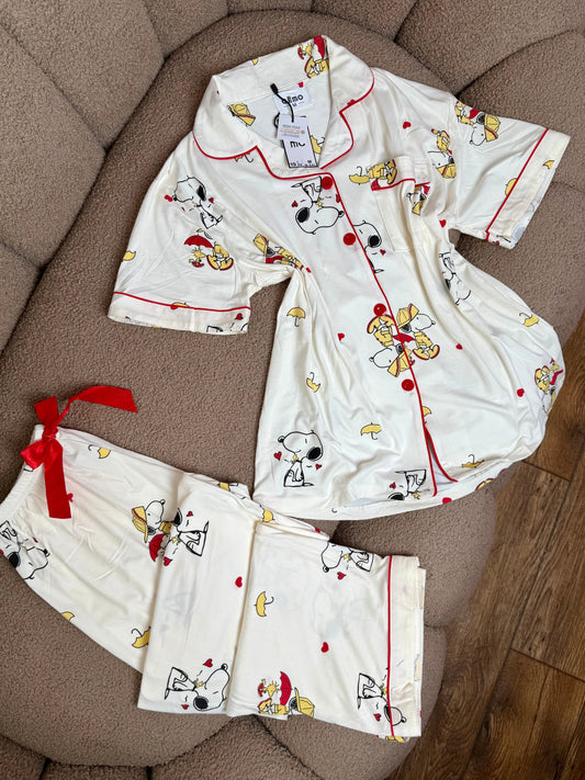 بيجامة سنوبي الأنيقة 🐶👕