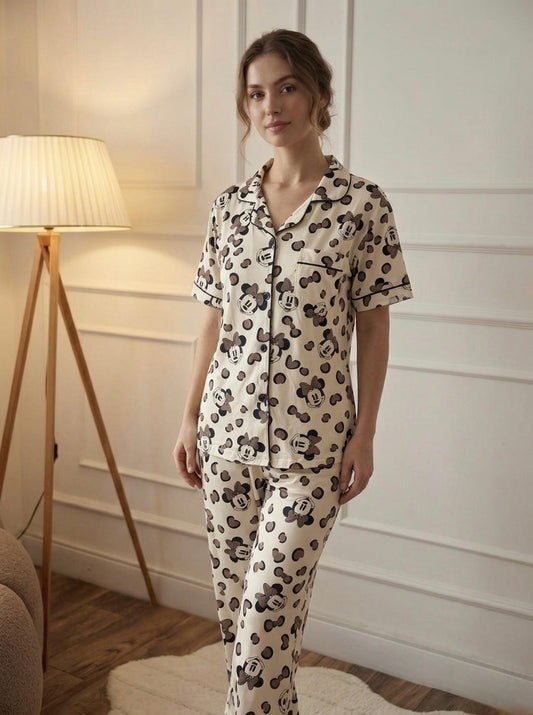 بيجامة ميكي صيفية