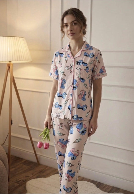 بيجامة ستيتش صيفية